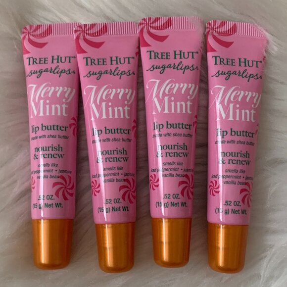 TREE HUT Sugarlips Lip Butter in Merry Mint SET (4 PIECES) - Picture 2 of 2